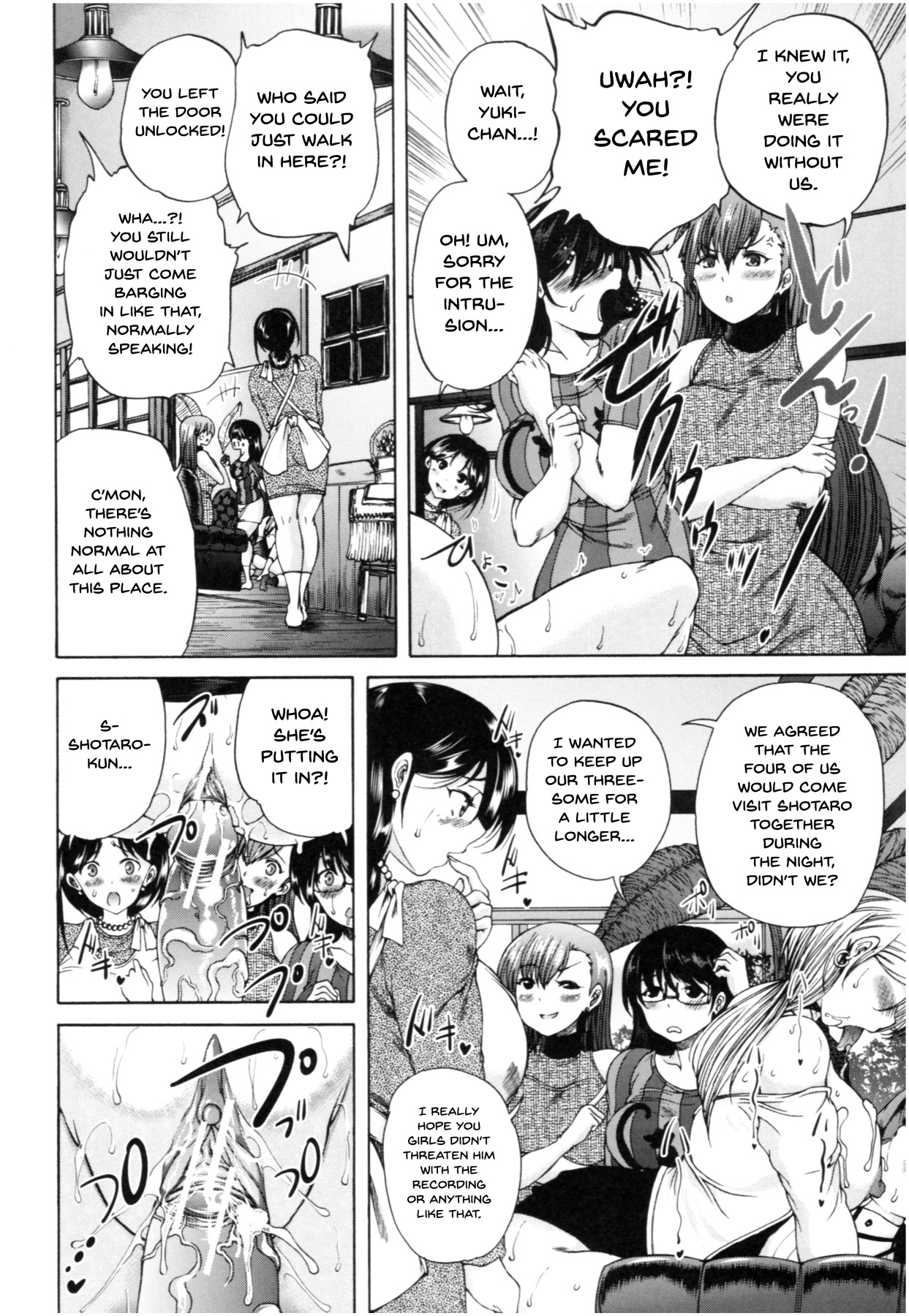 Hentai Manga Comic-Oba-Shota Harem-Read-55